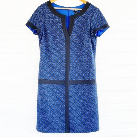 new directions Dresses & Skirts - Blue Black Midi dress Size 12